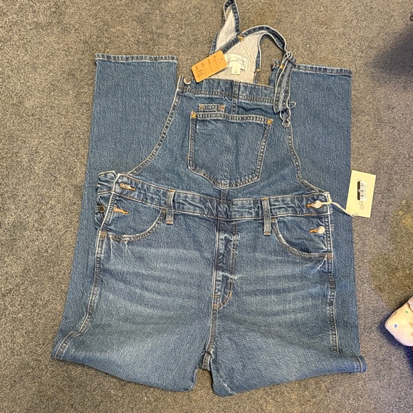 Universal Thread Denim - NWT universal thread Blue Denim Overalls size small